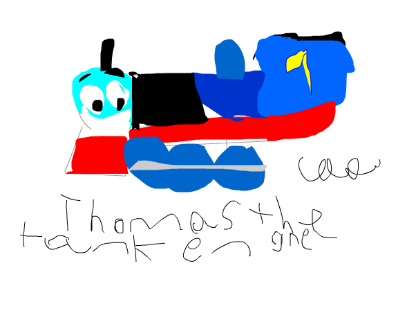 602x452 How To Draw Thomas The Tank Engine
