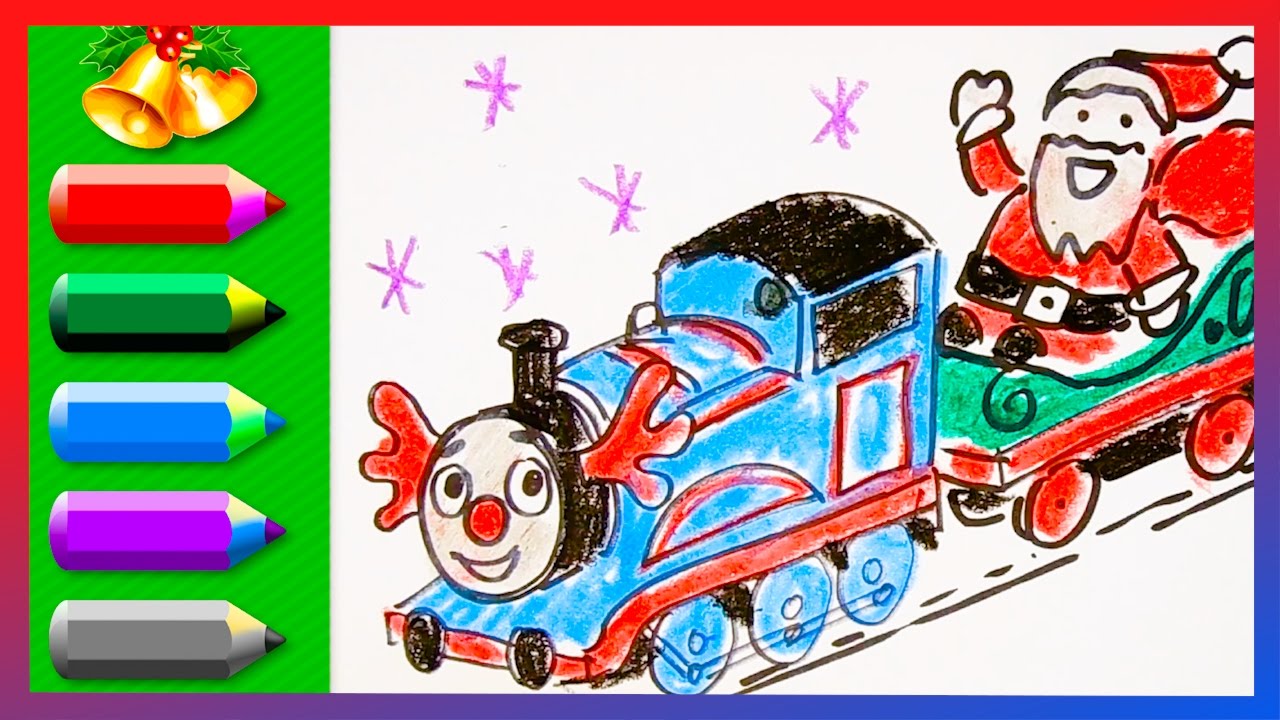 1280x720 Thomas The Tank Engine With Santa
