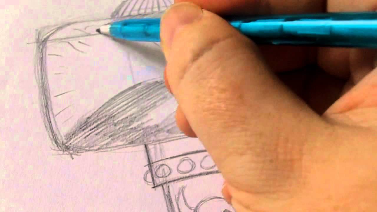 1280x720 How To Draw Thors Hammer