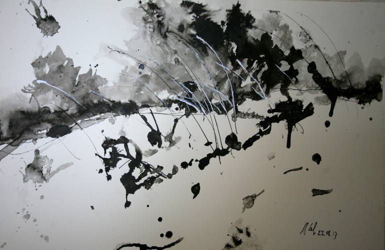 770x500 Saatchi Art Beach Thorns Drawing By Ilian Savkov