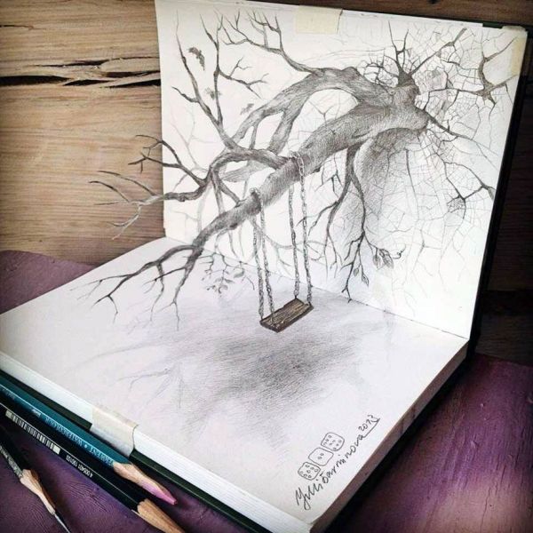 600x600 Three Dimensional Drawings