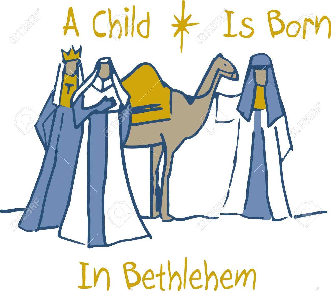 1300x1142 In This Classic Christmas Design Three Kings Bring Gifts To