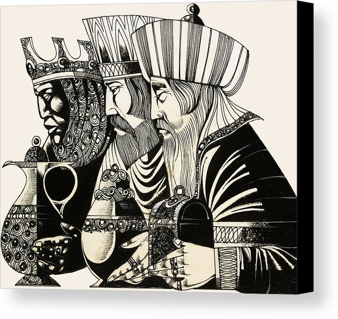 678x640 Three Kings Canvas Print Canvas Art By Richard Hook