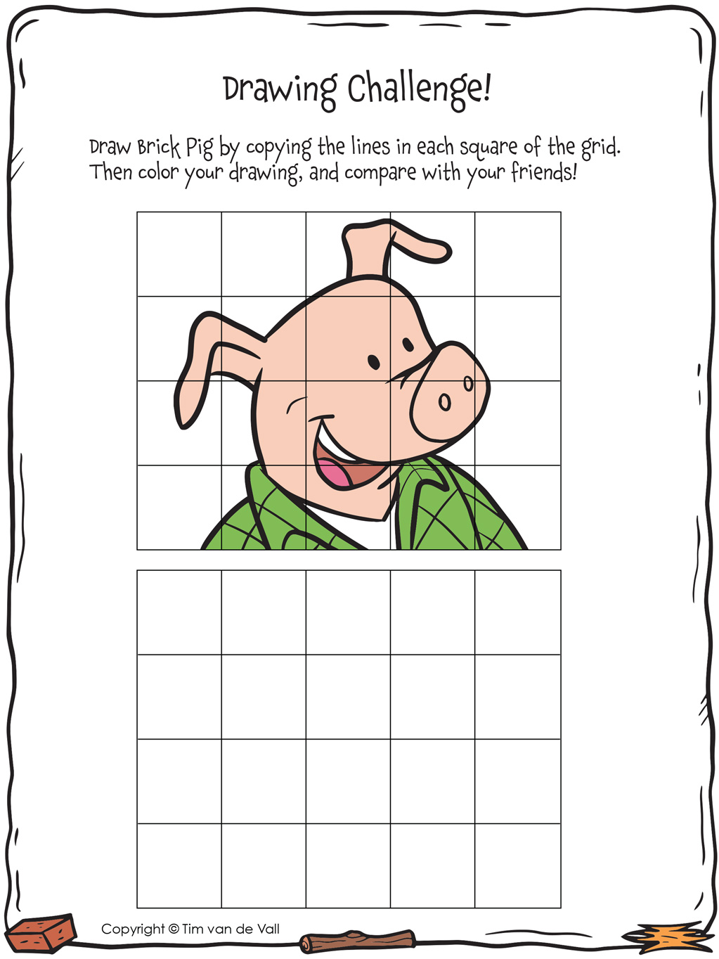 1023x1364 Three Little Pigs Drawing Activities The Three Little Pigs Story