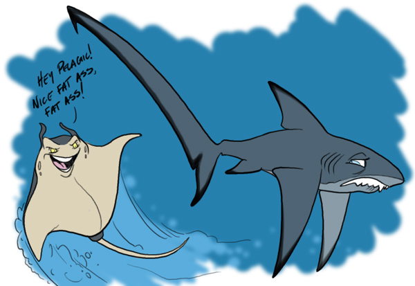 600x413 Shark Week 02 Pelagic Thresher By Matthewrhumphreys A Universe