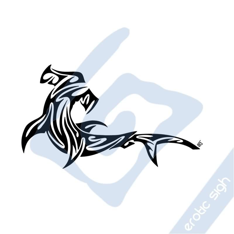 800x800 Thresher Shark Tattoo Tribal Hammer Head Shark Tattoo On Back