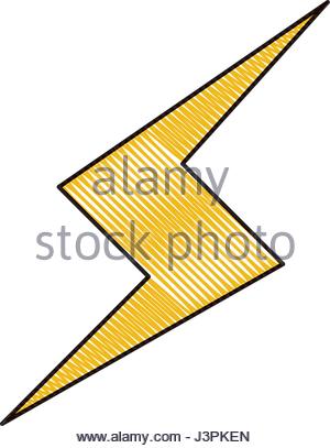 300x407 Drawing Thunderbolt Power Climate Image Stock Vector Art