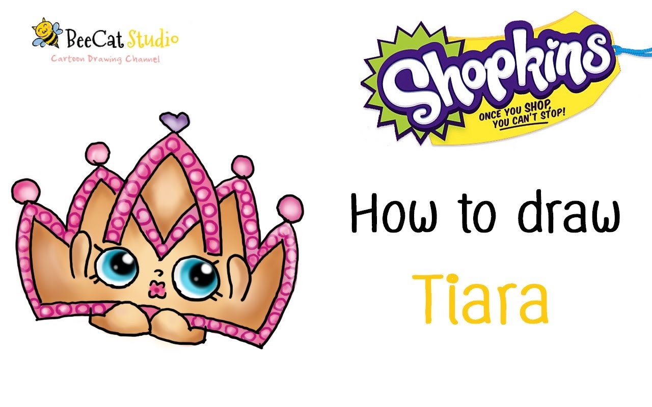 1280x800 How To Draw Shopkins Fashion Spree Tiara Very Cute And Easy