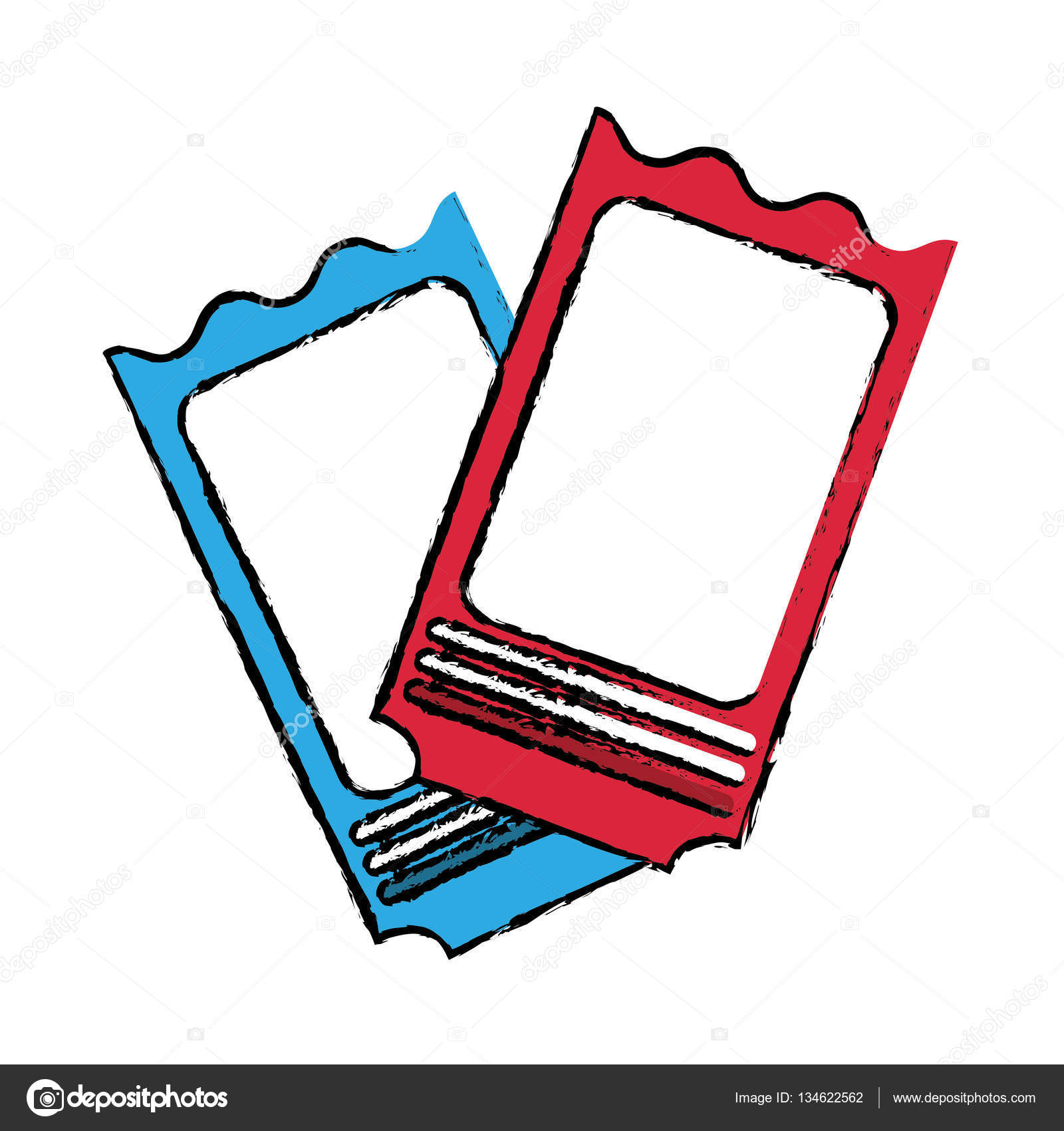 1600x1700 Drawing Tickets Stadium American Football Stock Vector