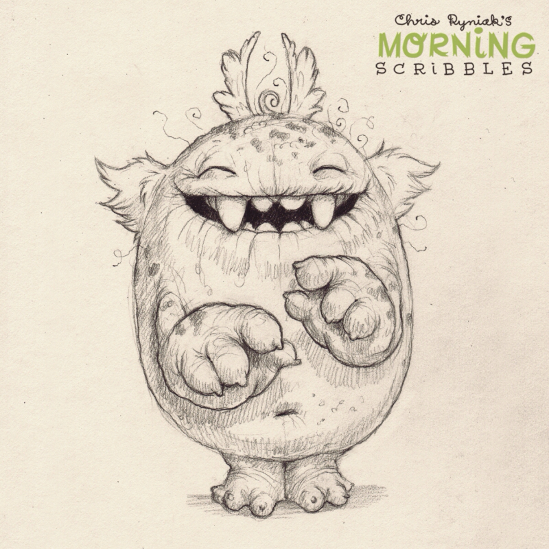 800x800 Morning Scribbles Morning Scribbles Monsters, Draw