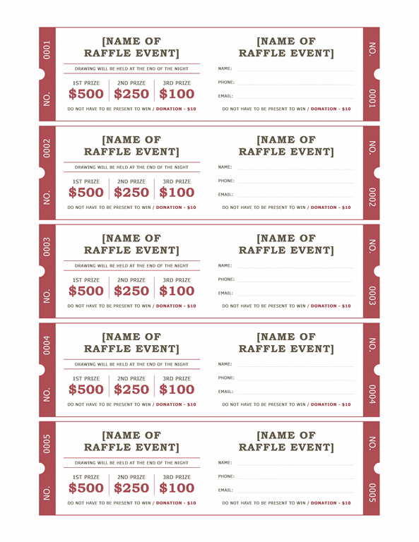 593x768 Raffle Tickets