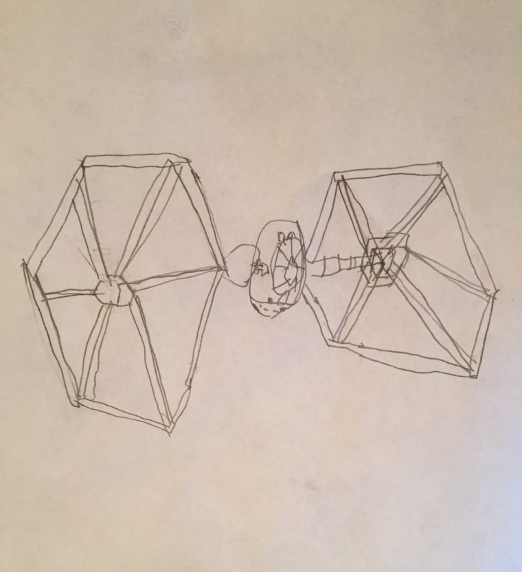 760x832 June Challenge Entry Tie Fighter