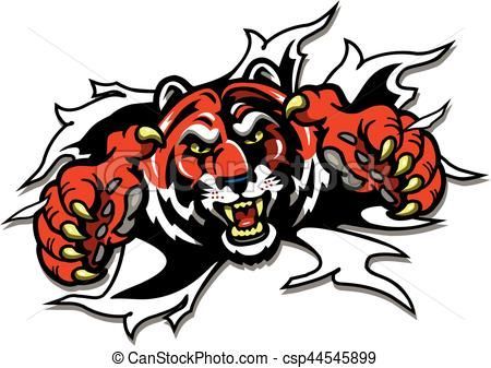450x337 Beautiful 24 Tiger Claw Clipart