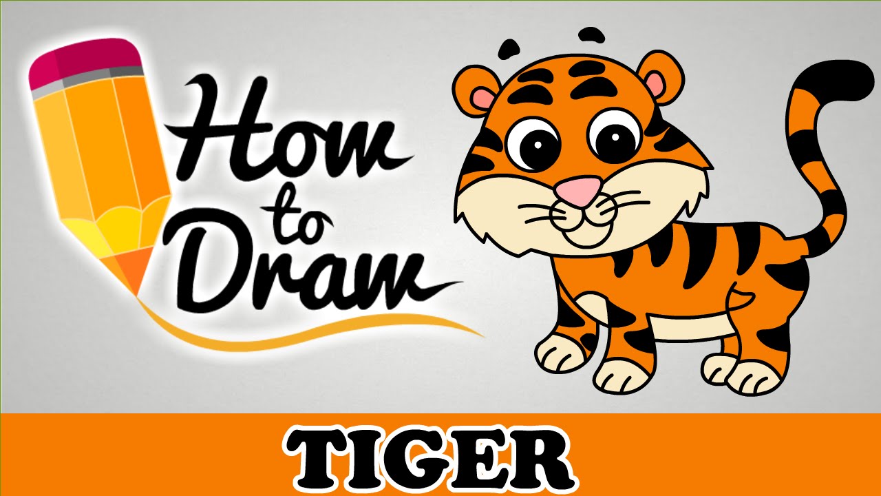 1280x720 How To Draw A Tiger