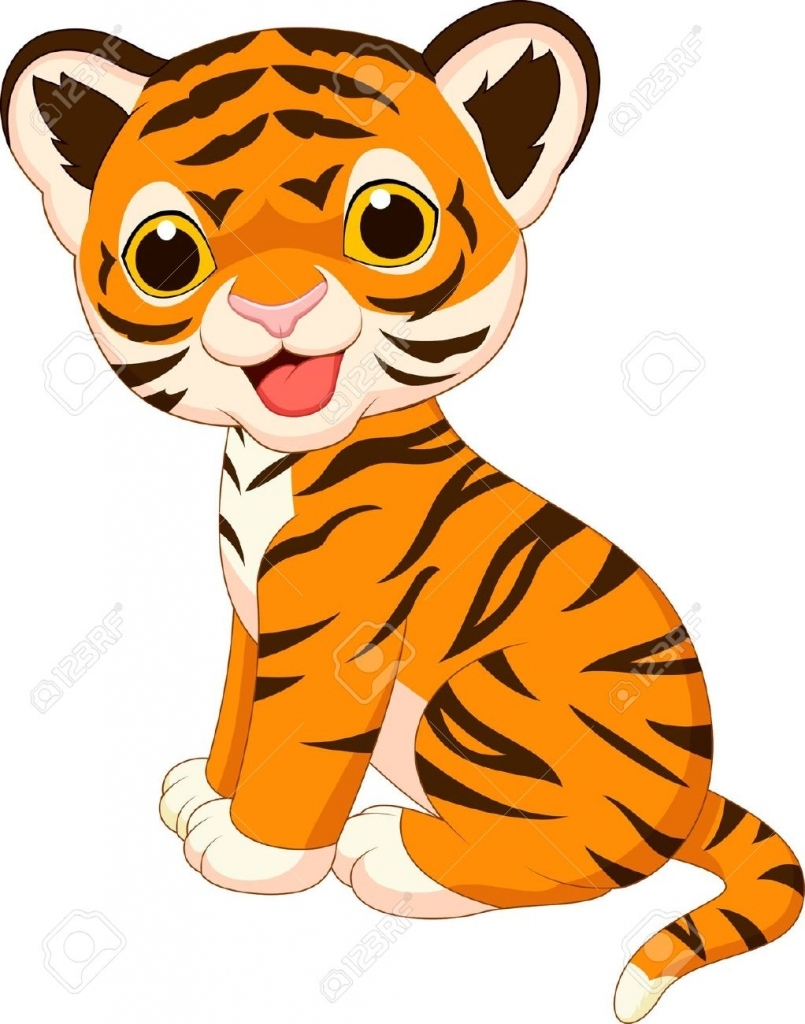 805x1024 Tiger Drawing Cartoon Tiger Drawing Cartoon Cartoon Tiger Drawing