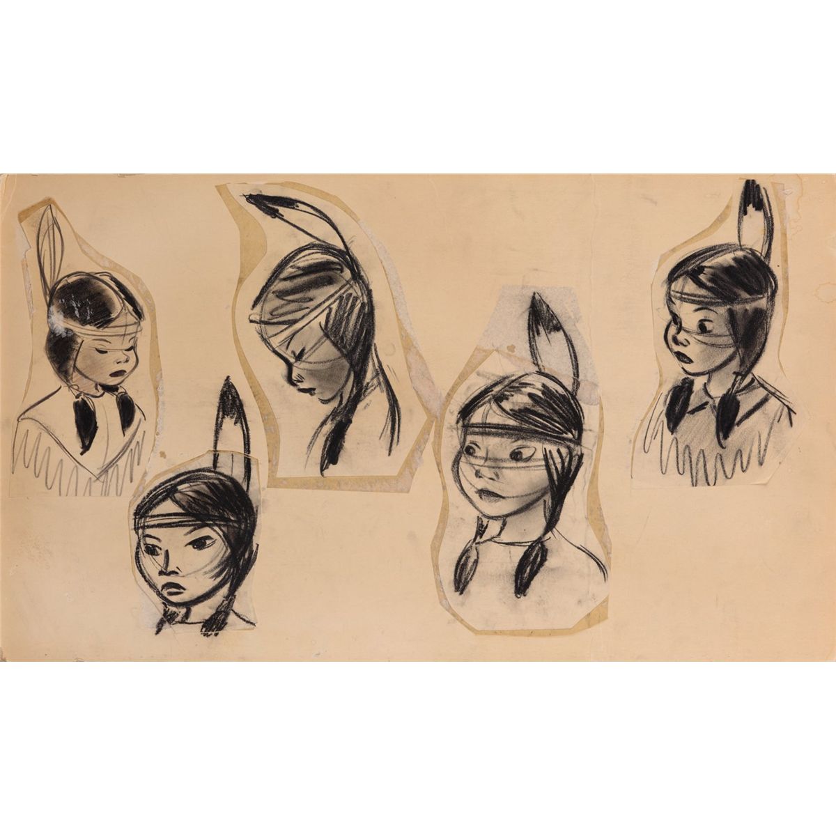 1200x1200 Tiger Lily Model Drawings From Peter Pan