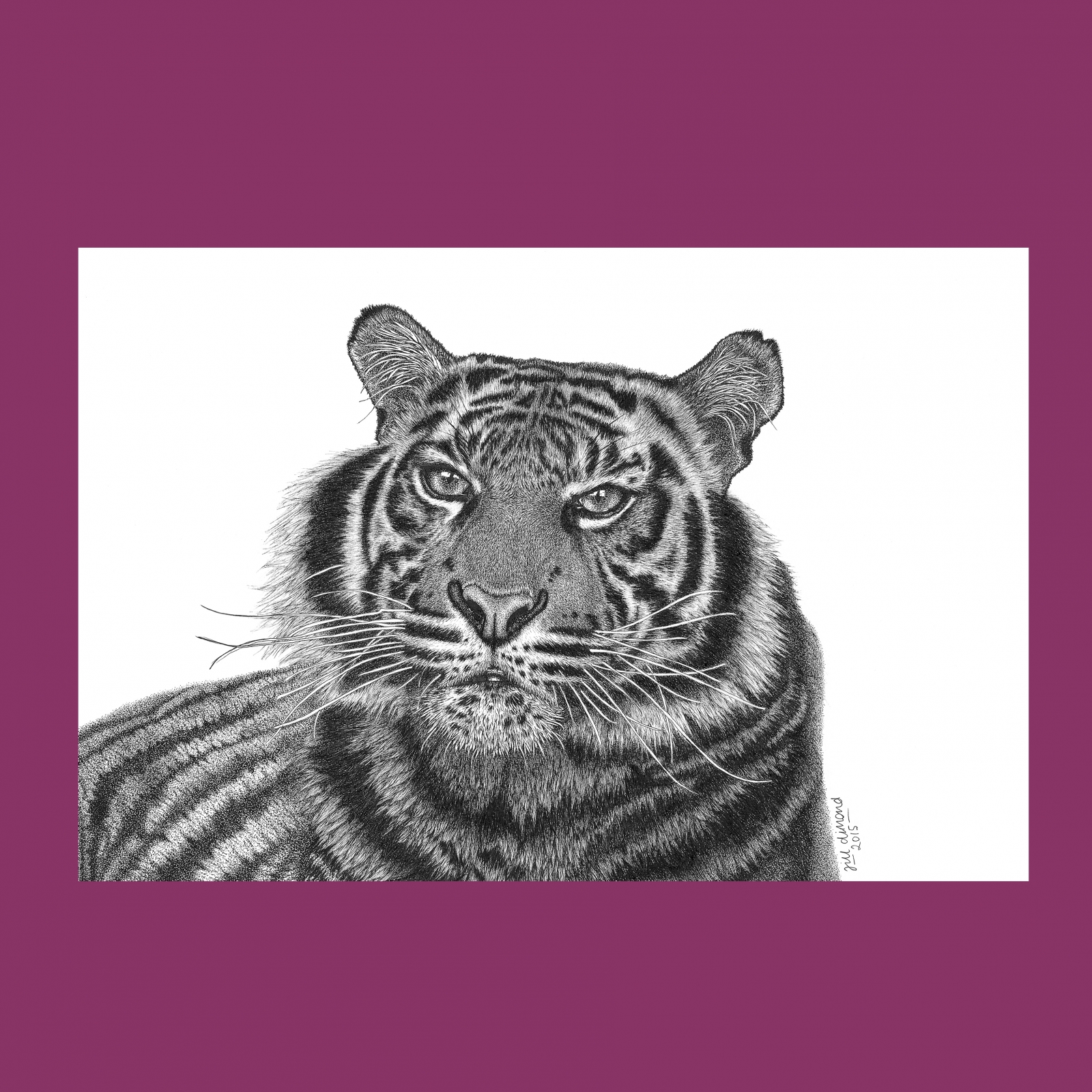 1600x1600 Tiger Canvas Wall Art Print