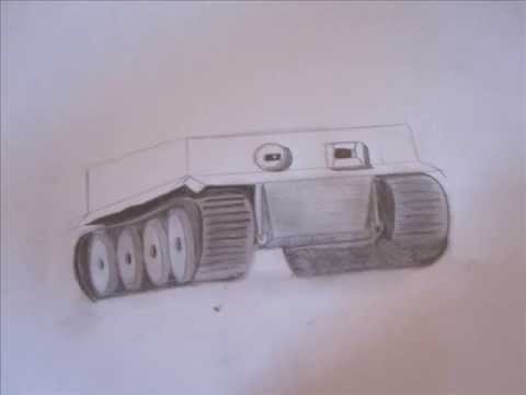 480x360 How To Draw Military Vehicles Wwii Tiger Tank