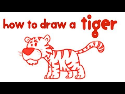 480x360 Pin By Mocomi Kids! On Drawing For Kids Tigers
