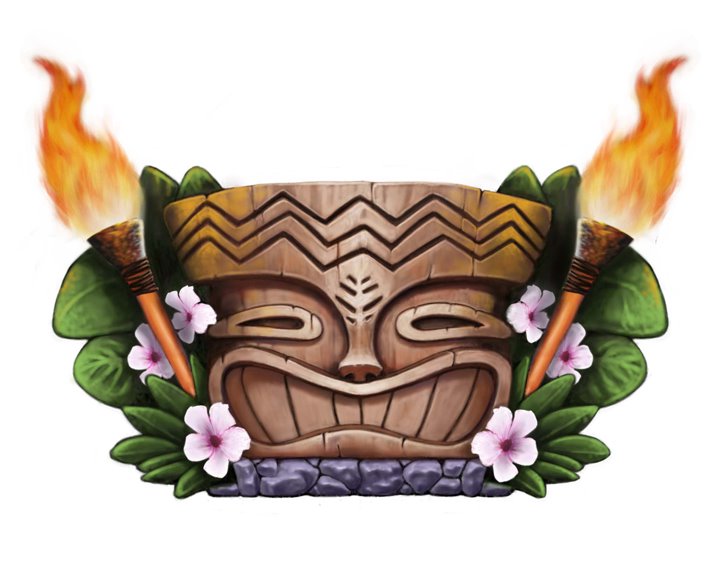720x576 Todd Bonita's Art Blog Tiki Head 2