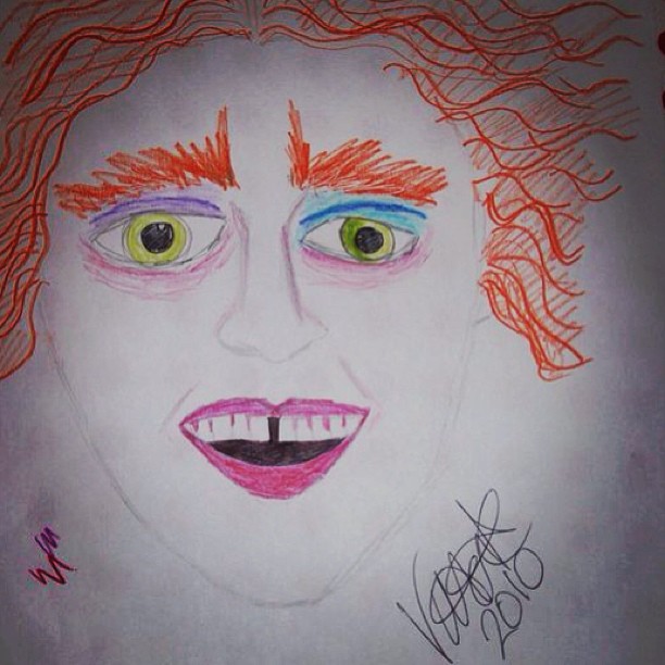612x612 Mad Hatter Sketch