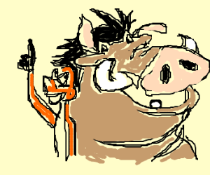 300x250 Timon And Pumbaa And Gollum
