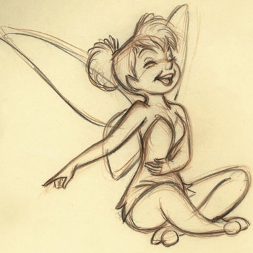 370x370 Tinkerbell Drawings Tinkerbell, Draw And Sketches