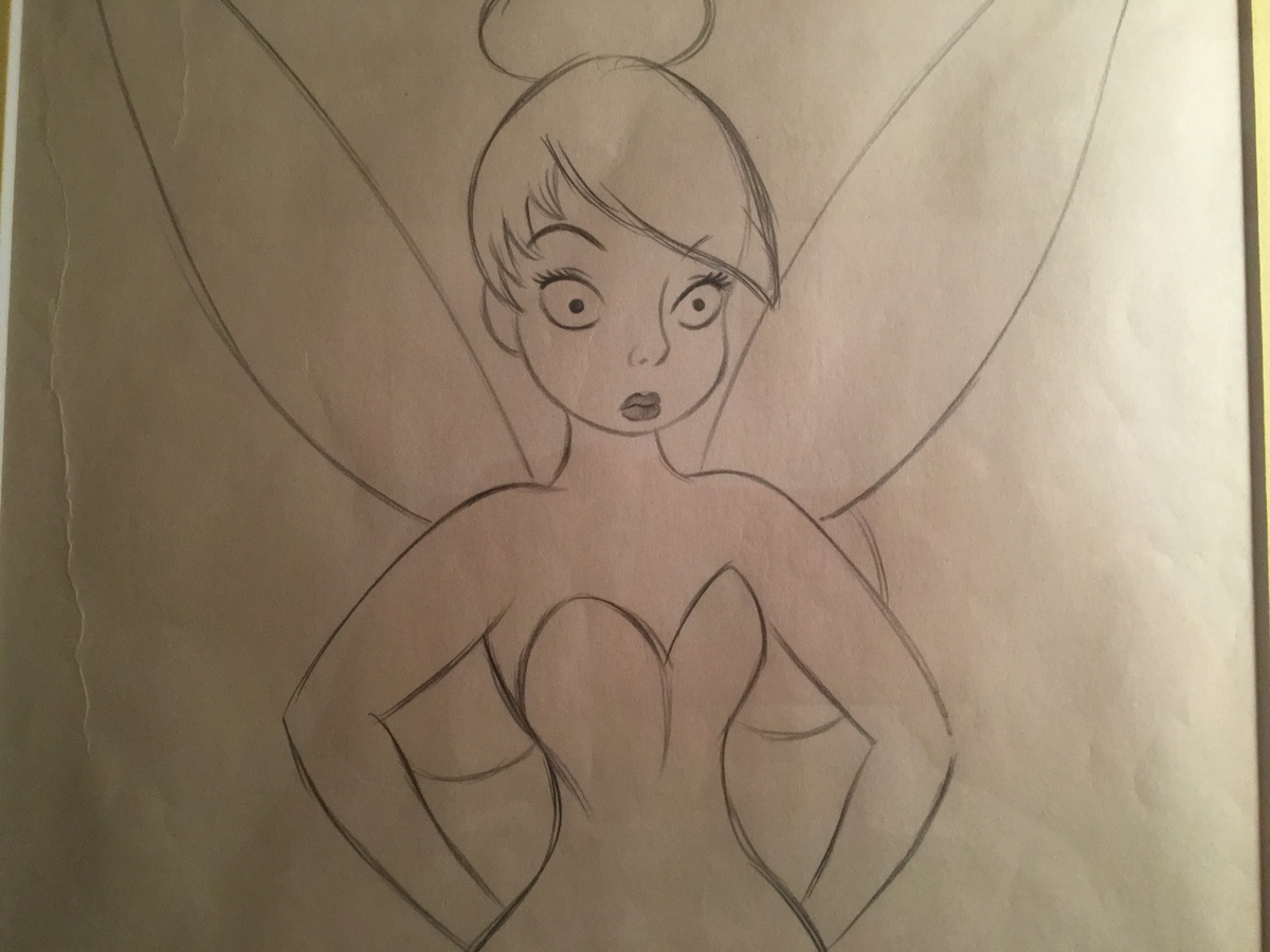1200x900 Tinkerbell Drawing From Peter Pan