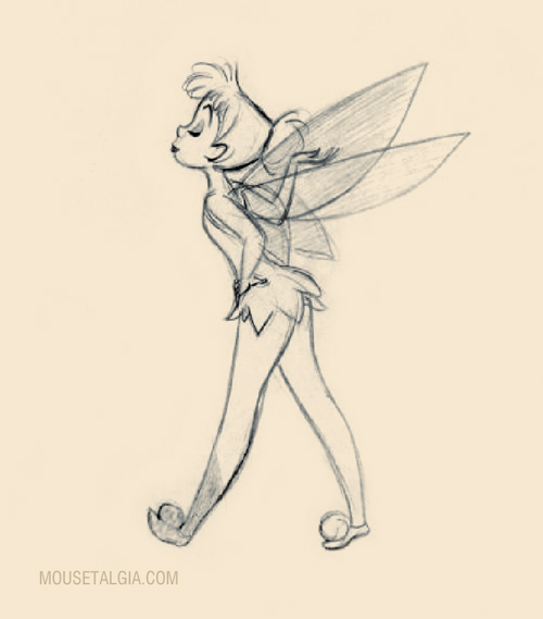 Tinkerbell Pencil Drawing at GetDrawings | Free download