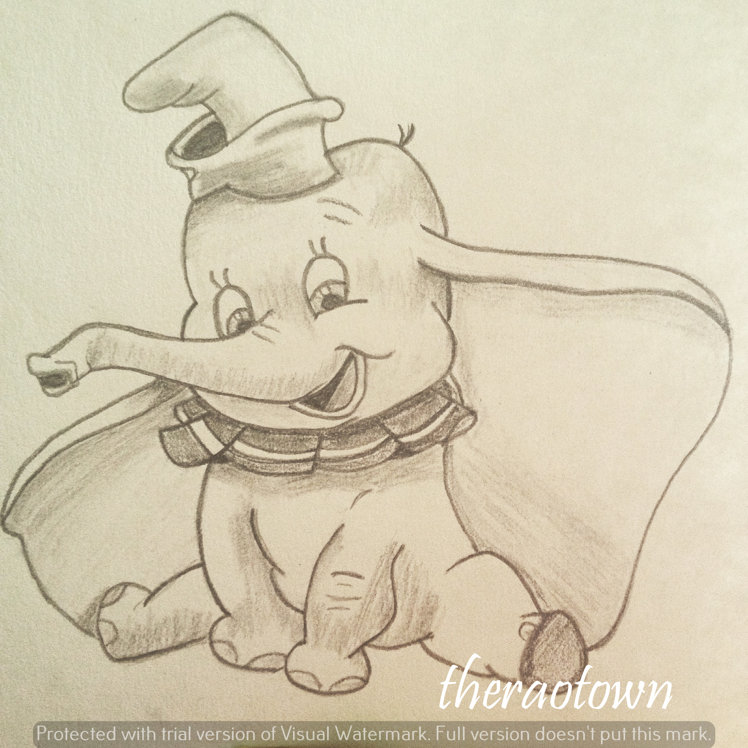 2448x2448 Sketch Dumbo Amp Tinkerbell! Theraotown