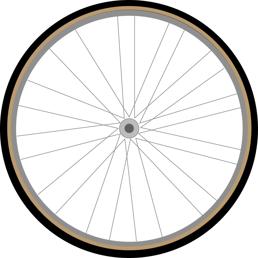867x867 Digital Drawing Bike Tire