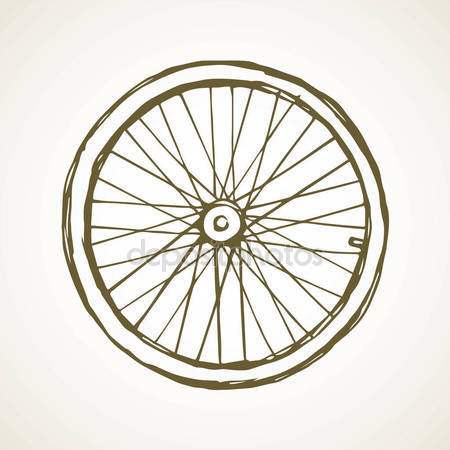 450x450 Tire. Vector Drawing Stock Vector Marinka