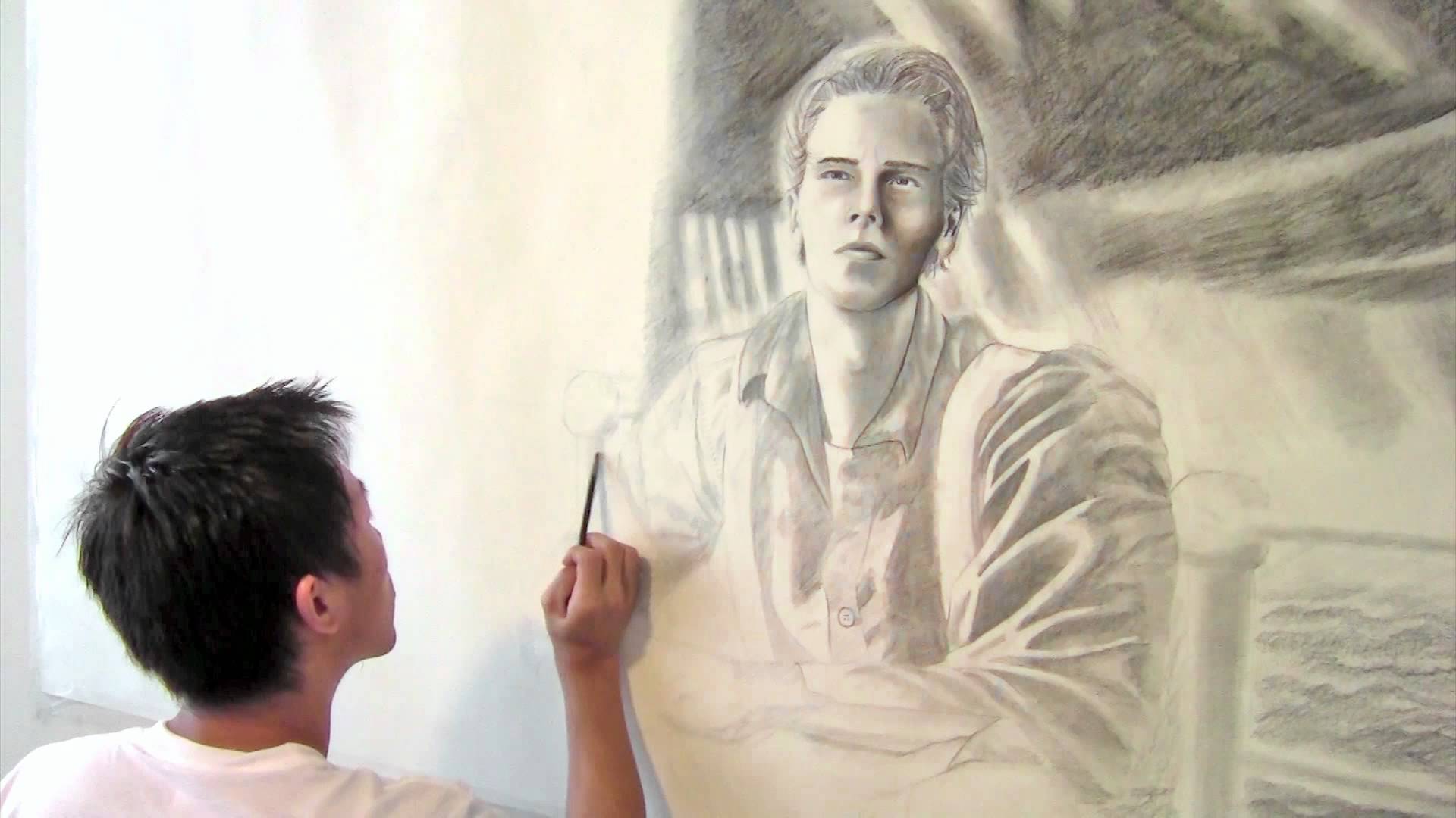 1920x1080 5 Minutes Time Lapse Titanic (Jack Amp Rose) Pencil Drawing