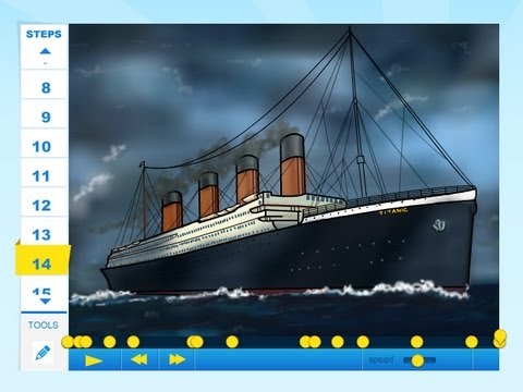 480x360 How To Draw A Ship From The Movie Titanic 3d