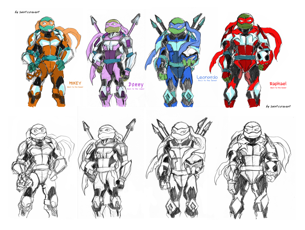 1000x756 Tmnt The Future By On @