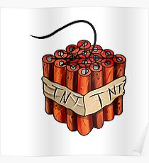 210x230 Tnt Drawing Posters Redbubble