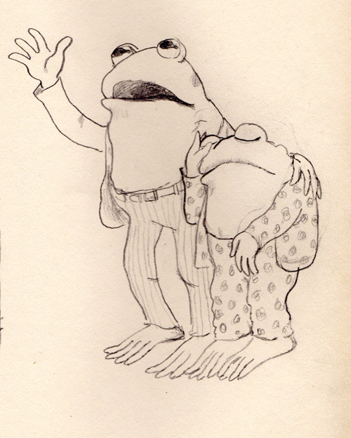 500x624 I'Ve Been Drawing Arnold Lobel's Frog And Toad