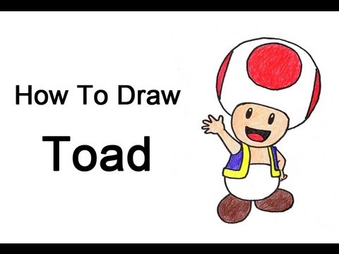 480x360 How To Draw Toad (Nintendomario Bros.)