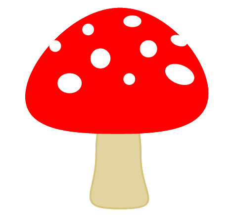 475x447 Toadstool Clip Art , 7cm This Clipart Drawing Has Been