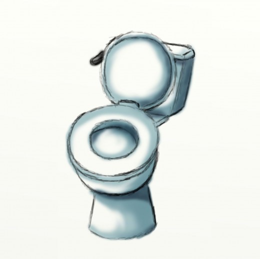 520x518 How To Draw A Toilet Seat Feltmagnet