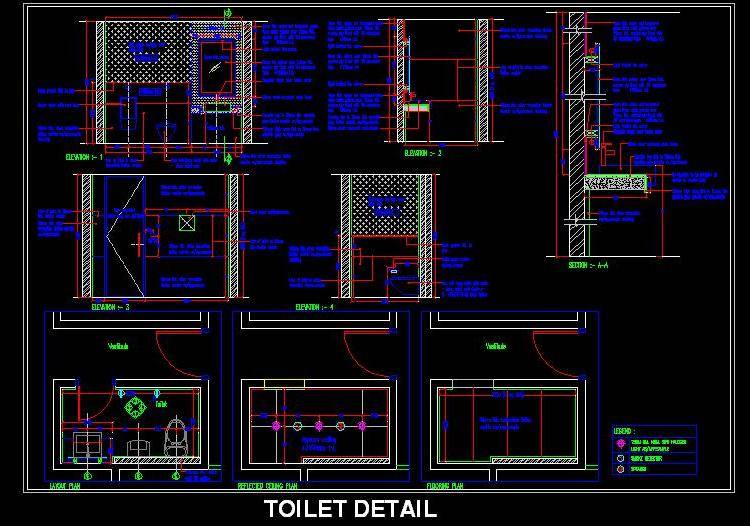 Toilet Detail Drawing at GetDrawings | Free download