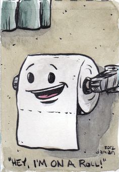 236x342 Royalty Free (Rf) Toilet Paper Clipart Illustration By