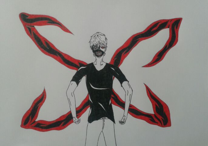 686x480 Tokyo Ghoul Drawing Anime Amino