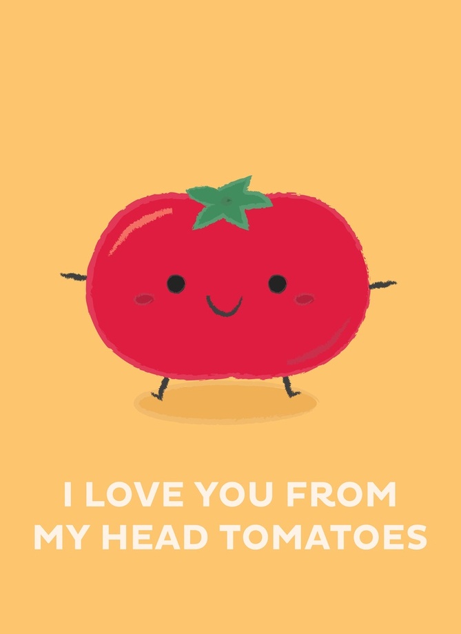 669x920 I Love You From My Head Tomatoes By Krizia Lim