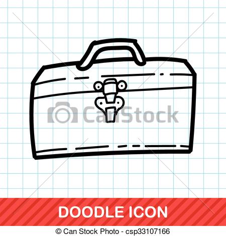 450x470 Toolbox Color Doodle Clip Art Vector