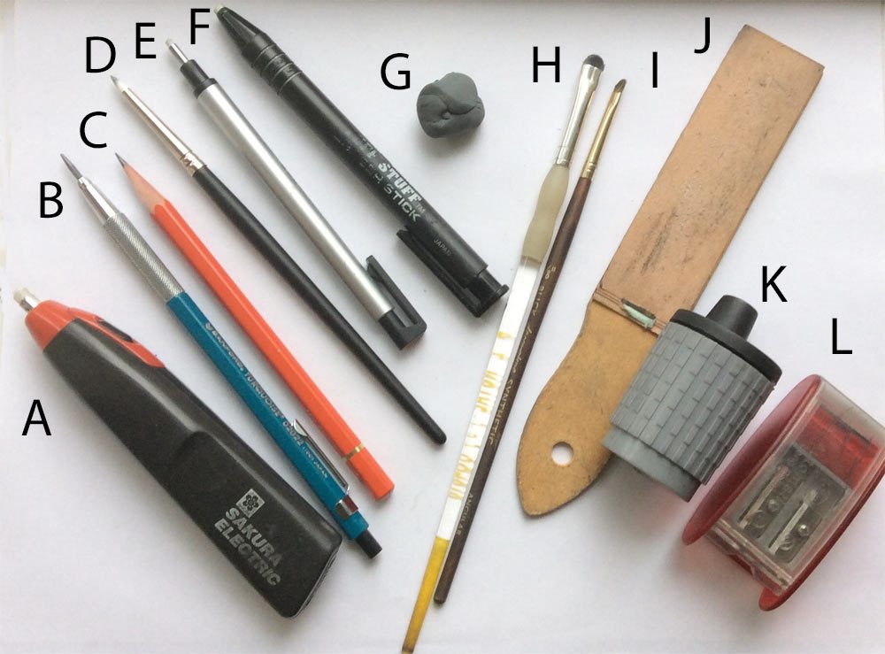 1000x739 My Drawing Tools Carol's Drawing Blog