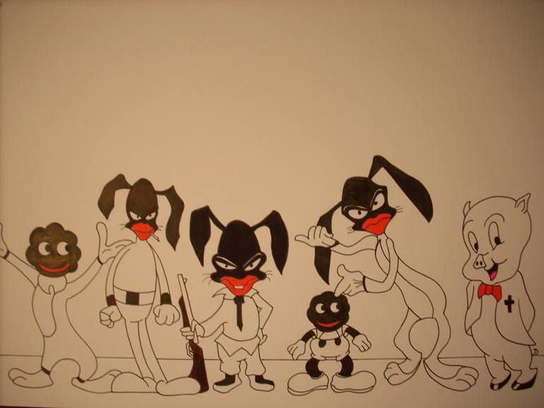 770x578 Saatchi Art Toons Drawing By Callum Leckie