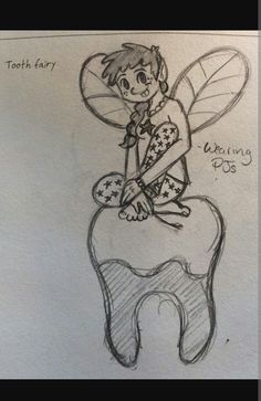 236x363 How To Draw Tooth Fairy, Fairies Drawings Tooth