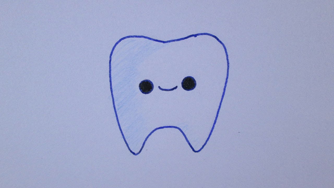 1280x720 How To Draw A Tooth