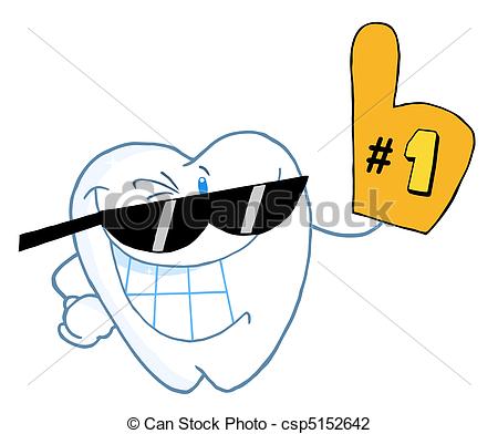 450x392 Tooth Cartoon Character Number One Dental Tooth Character
